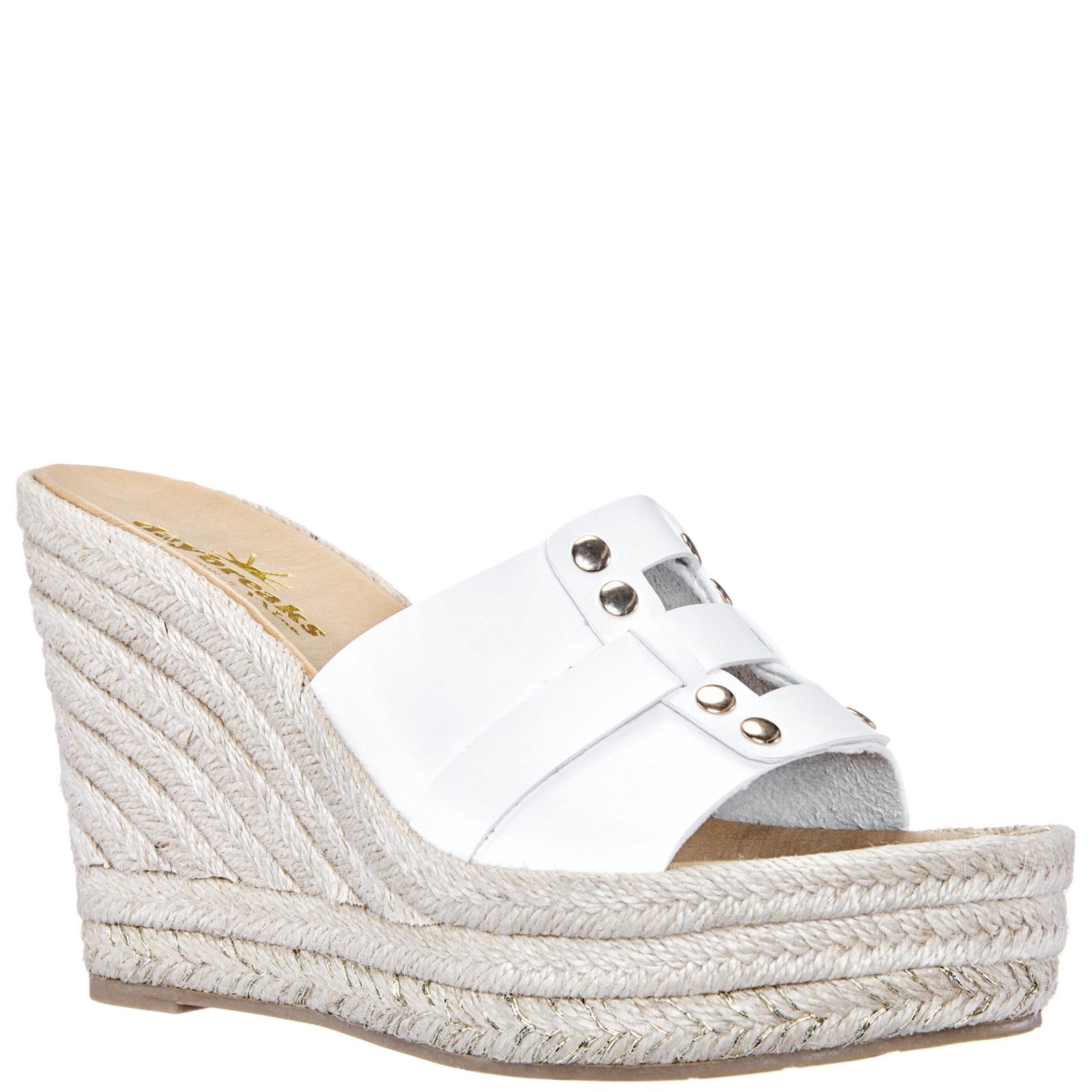 Nina Shoes Electra White Vachetta Pu