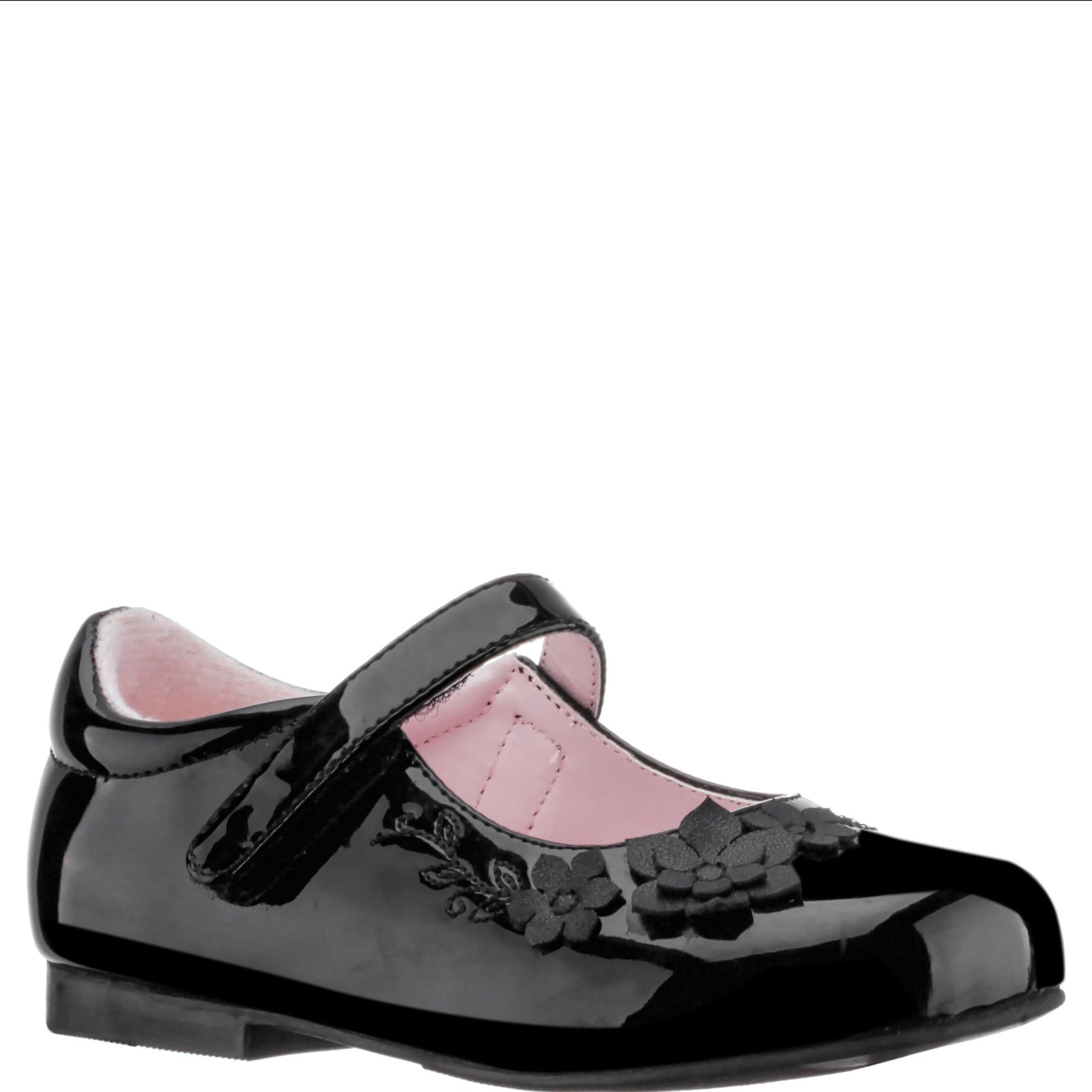 Nina Shoes Girls Elodee Black-Patent