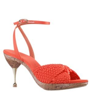 Nina Shoes Empire Coral Ankle Strap High-Heel Platform Sandals