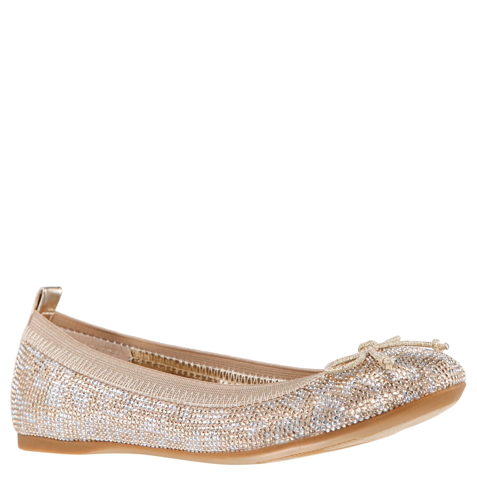 Nina Shoes Girls Esther2 Platino-Rhinestud