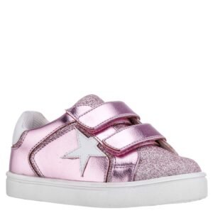 Nina Shoes Girls Evon Toddler-Light Pink-Metallic