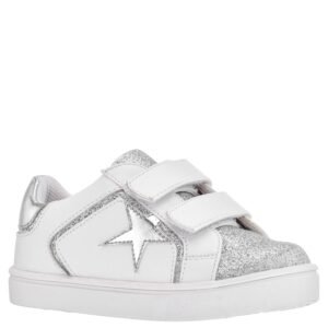 Nina Shoes Girls Evon Toddler-White-Smooth