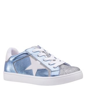 Nina Shoes Girls Evon Light Blue-Metallic