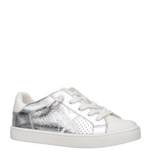 Nina Shoes Girls Fallon Silver-Nubuck