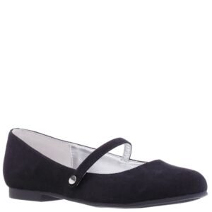 Nina Shoes Girls Fernanda Black-Microsuede