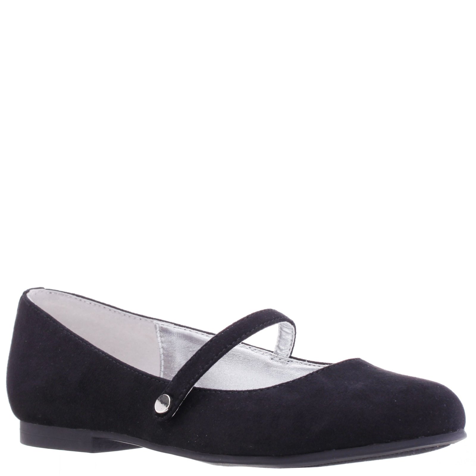 Nina Shoes Girls Fernanda Black-Microsuede