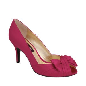 Nina Shoes Forbes Fuchsia Slip On Flat-Shoe Pumps