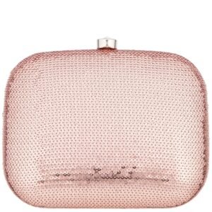 Nina Shoes Getty Rose Gold Sequin Minaudiere