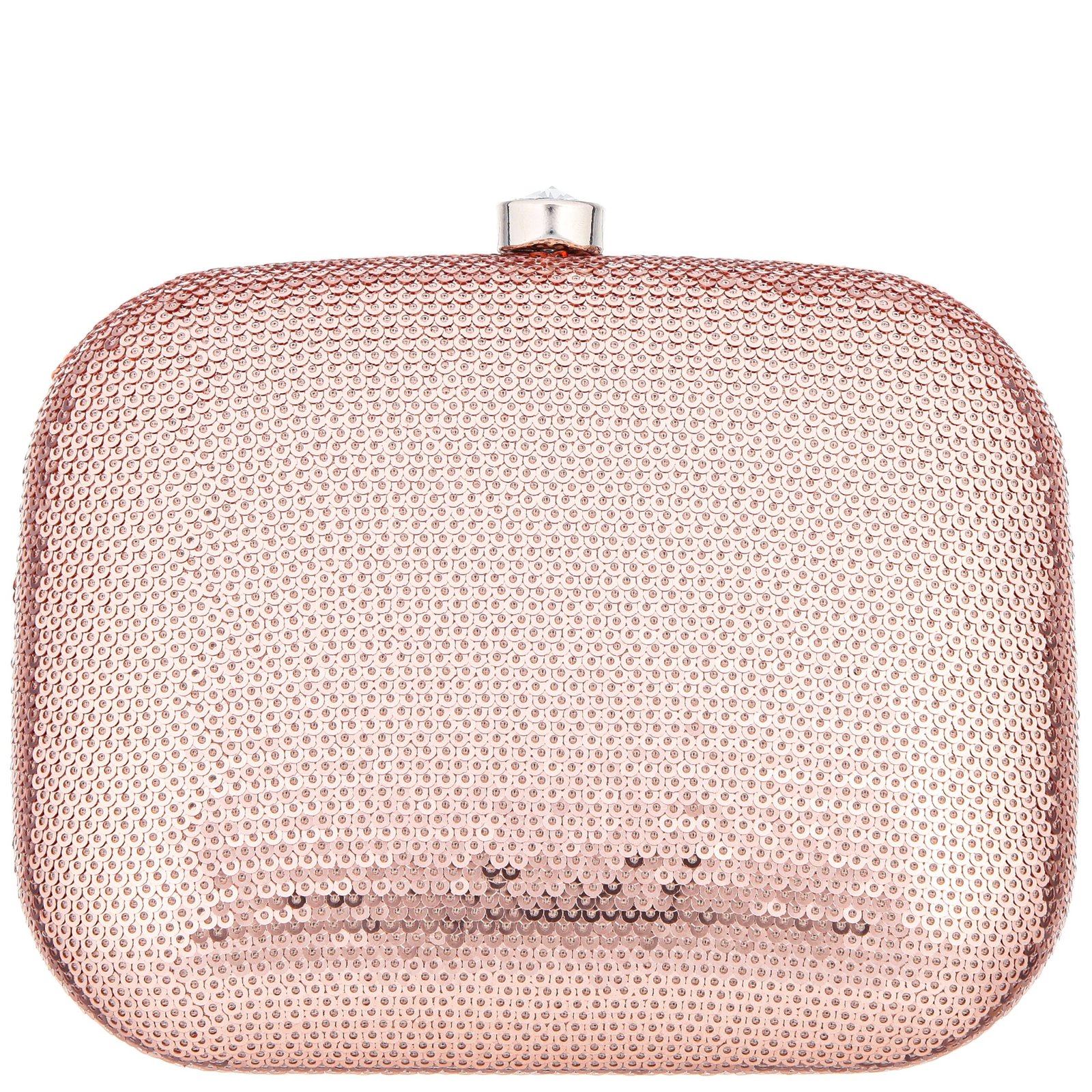 Nina Shoes Getty Rose Gold Sequin Minaudiere
