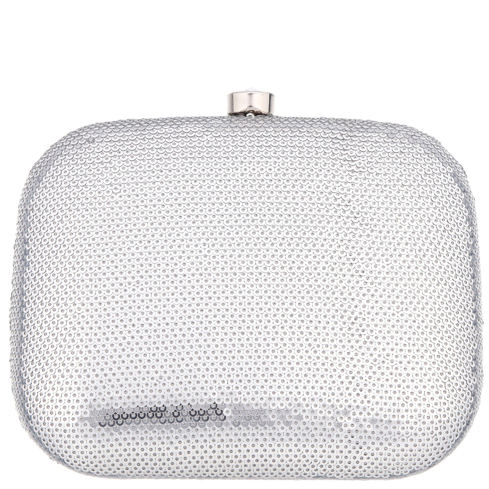 Nina Shoes Getty Silver Sequin Minaudiere