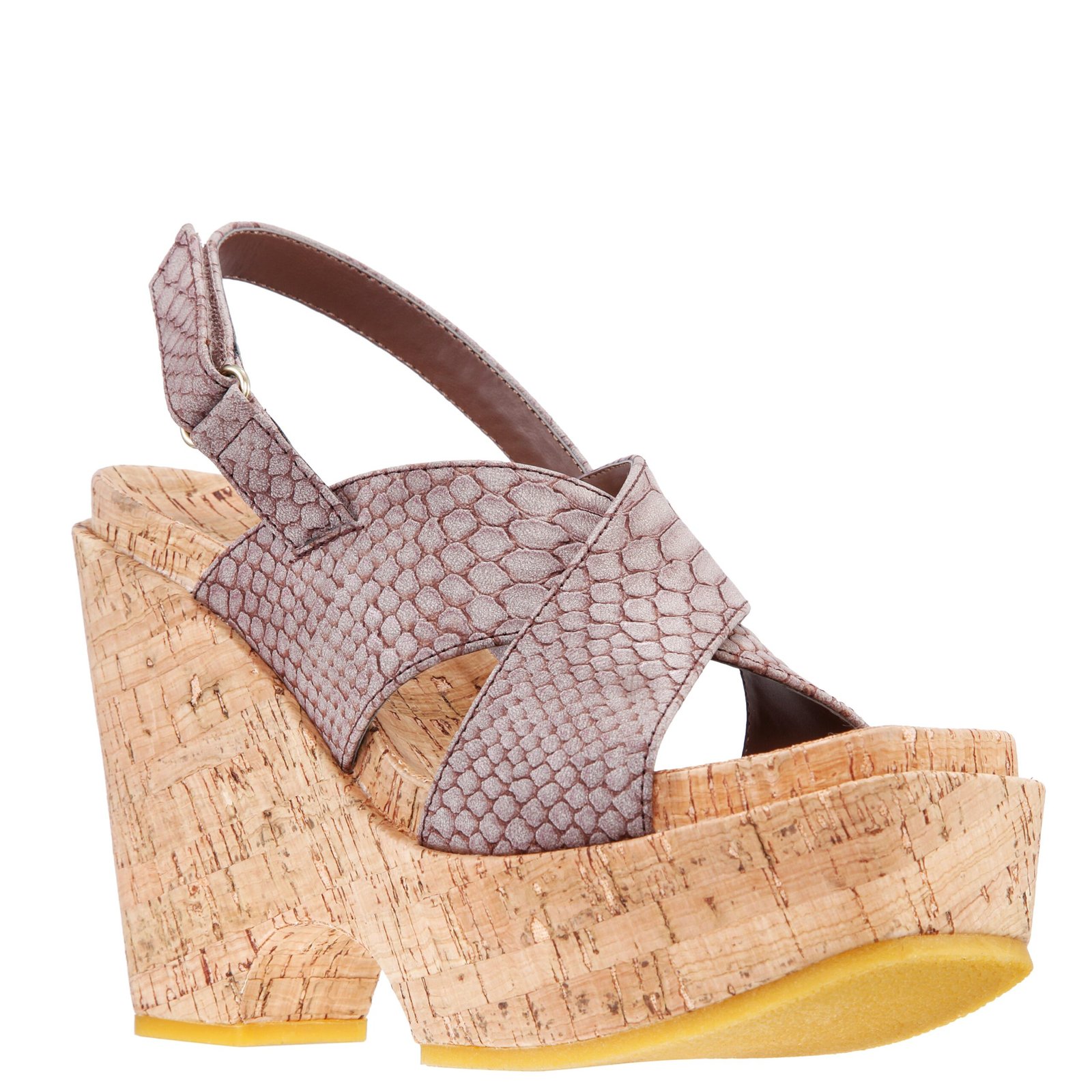 Nina Shoes Harp Chocolate