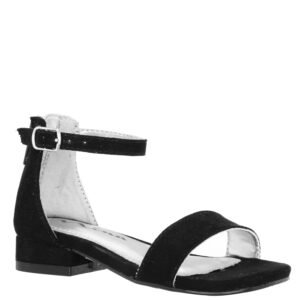 Nina Shoes Girls Hidi Toddler-Black Microsuede