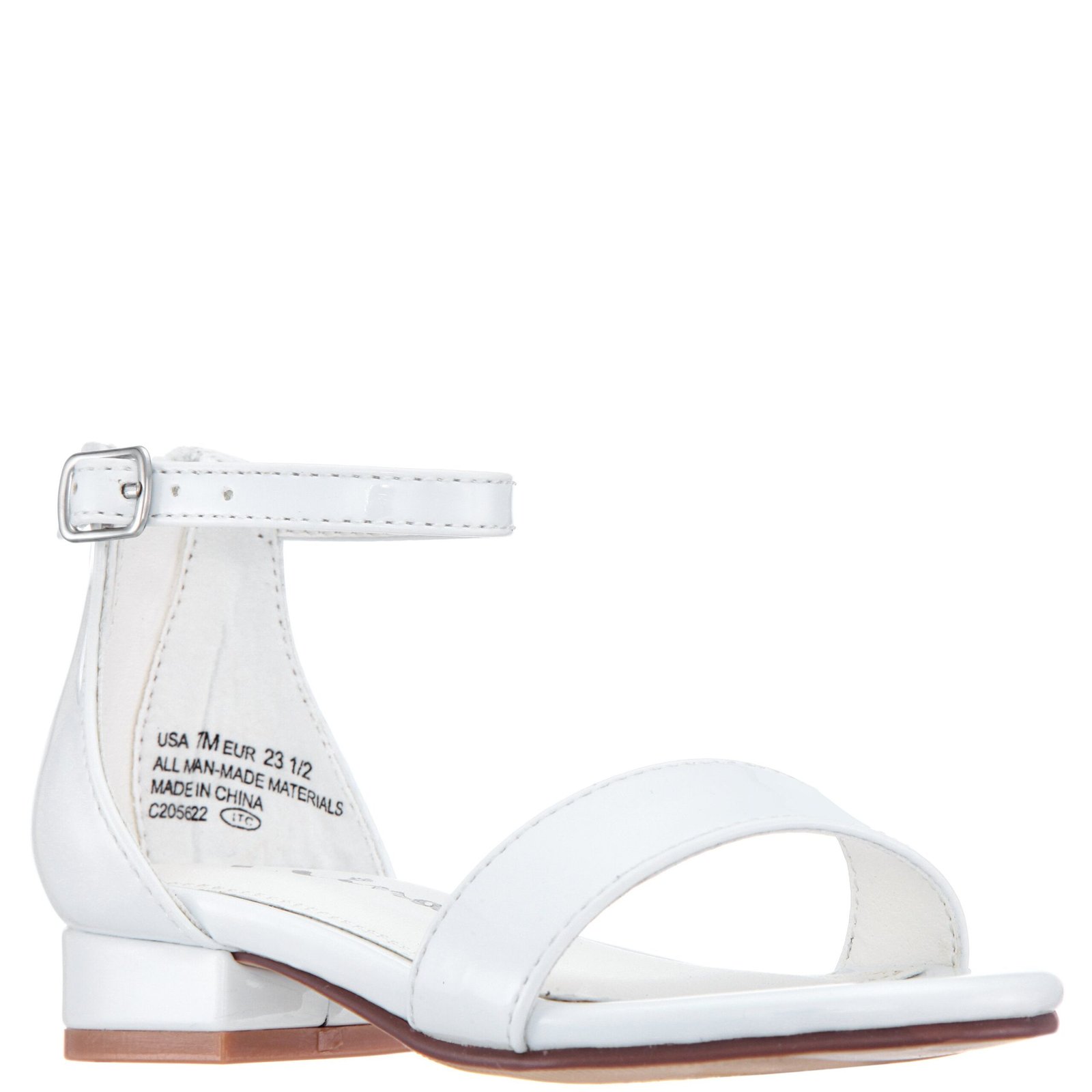 Nina Shoes Girls Hidi Toddler-White Patent