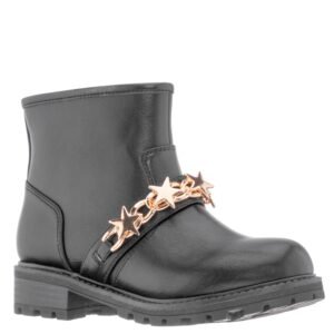 Nina Shoes Girls Jennie Black-Tumbled