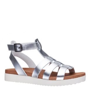 Nina Shoes Girls Jennison Silver-Metallic