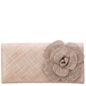 Nina Shoes Jollie Natural PP Straw Clutch