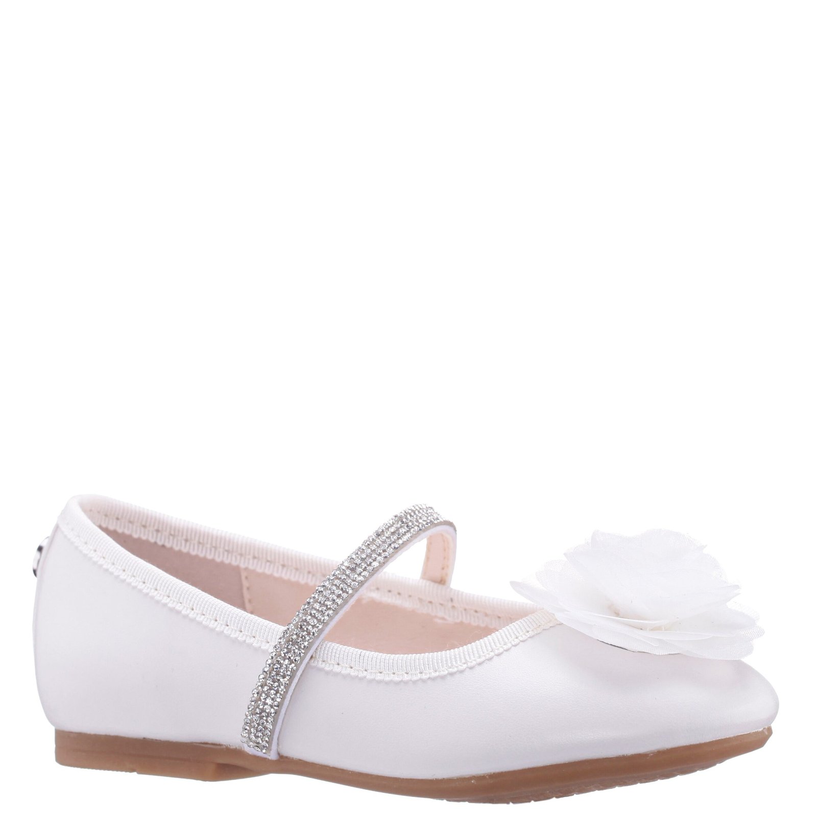 Nina Shoes Girls Jory White Ballet Flats