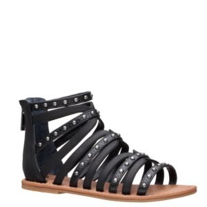 Nina Shoes Girls Kashmira Black-Smooth