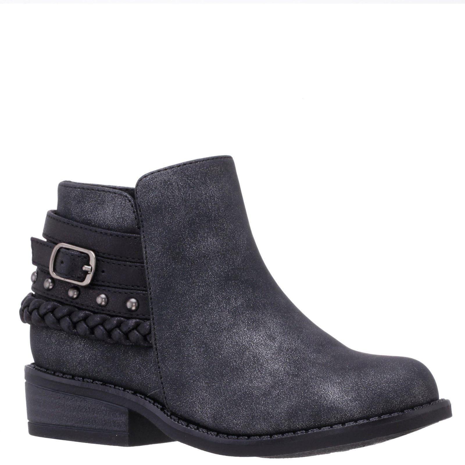 Nina Shoes Girls Kassie Toddler-Black-Shimmer