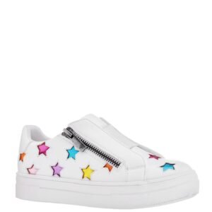 Nina Shoes Girls Kingslee White-Smooth