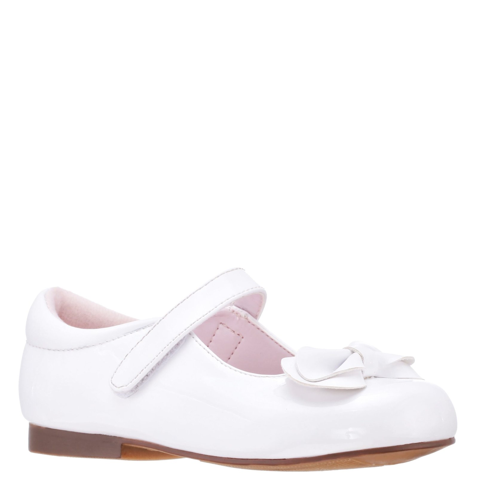 Nina Shoes Girls Krista White-Patent