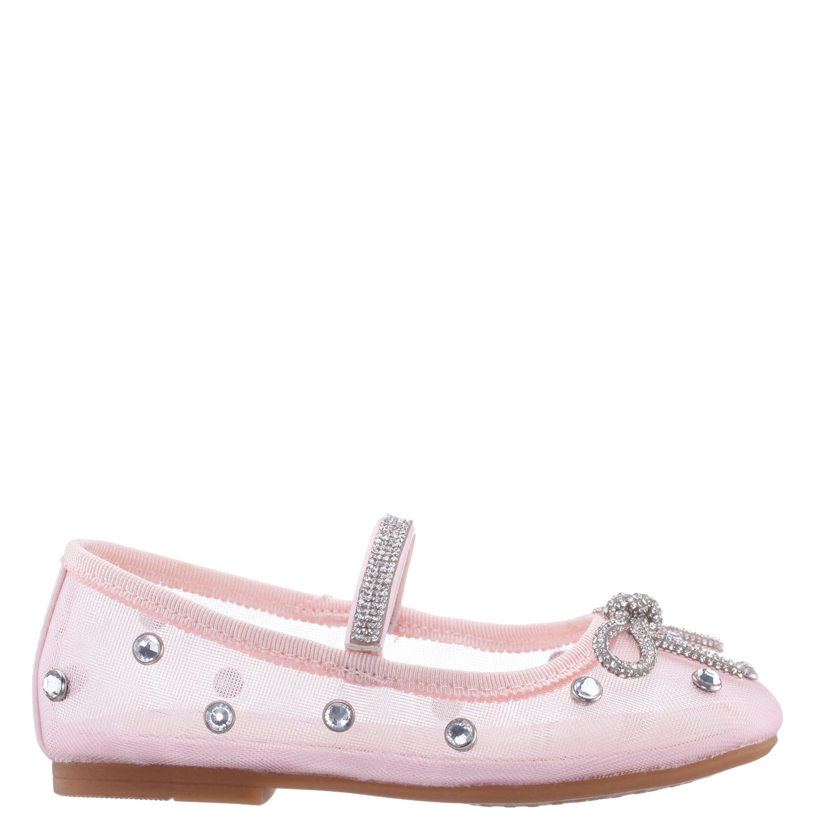 Nina Shoes Girls Leva Blush Ballet Flats