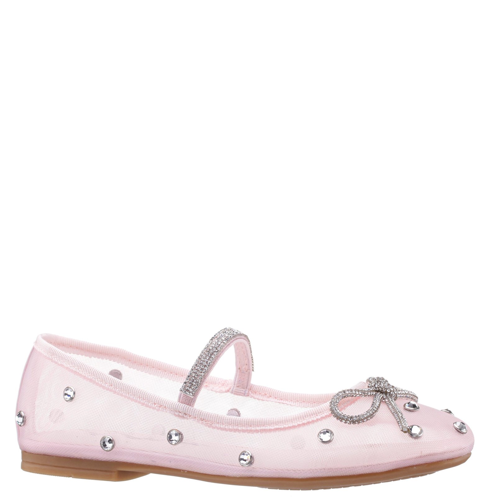 Nina Shoes Girls Leva Blush Ballet Flats