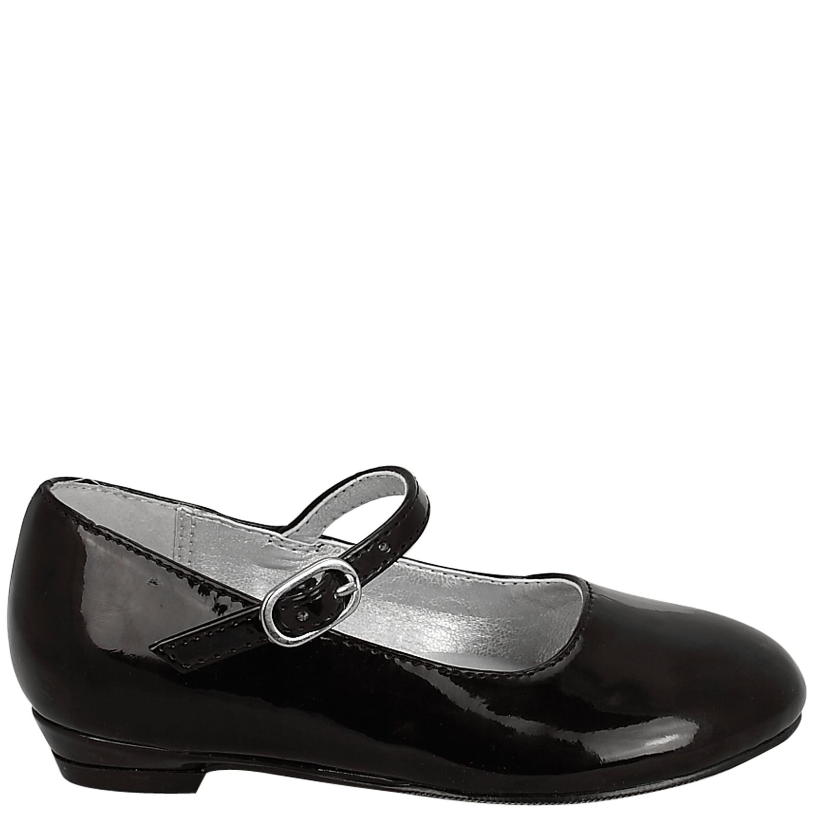 Nina Shoes Girls Lil-Seeley Toddler-Black Patent