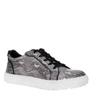 Nina Shoes Mango Black/White Python Print