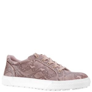 Nina Shoes Mango Nude-Python Print