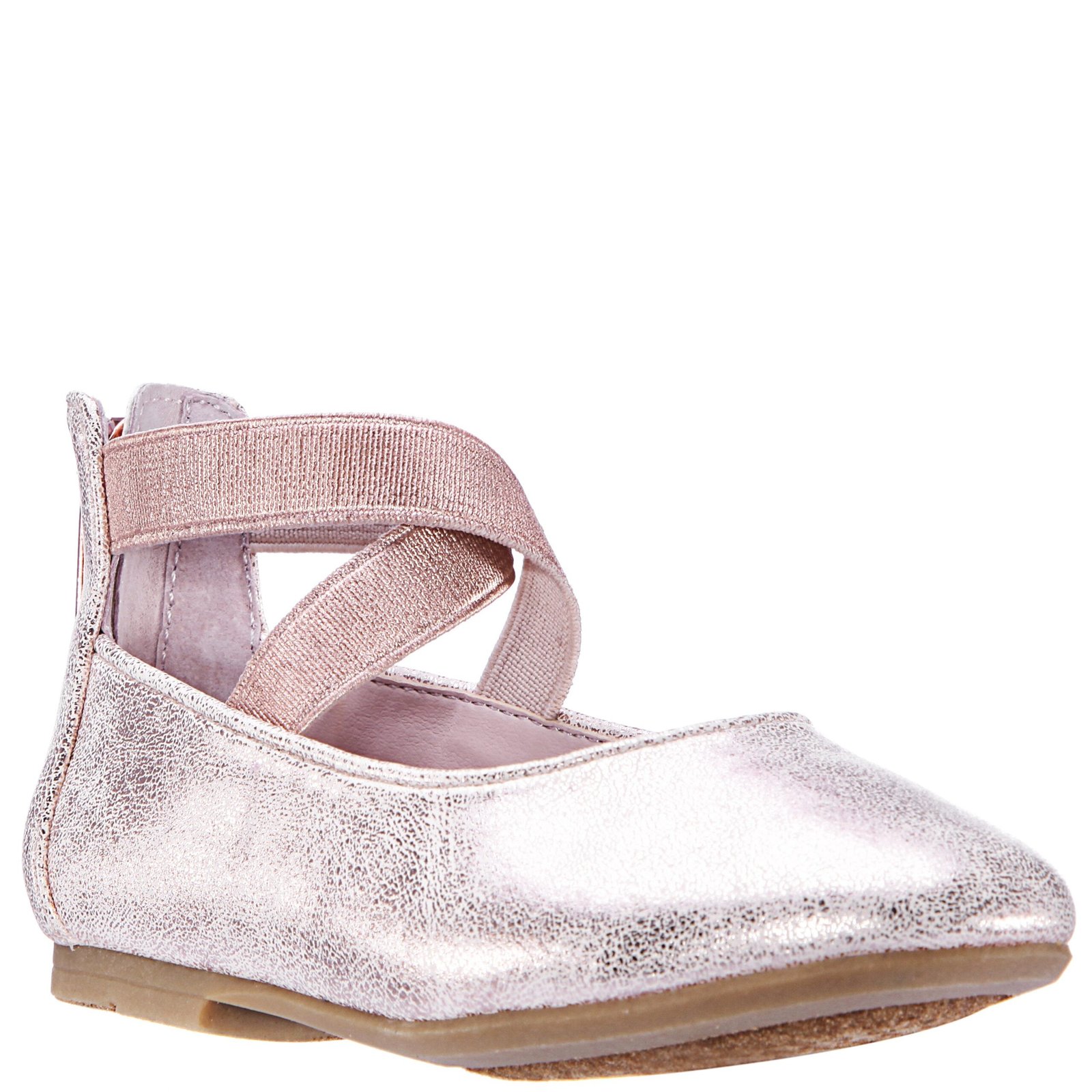 Nina Shoes Girls Marissa Rose Gold Distressed