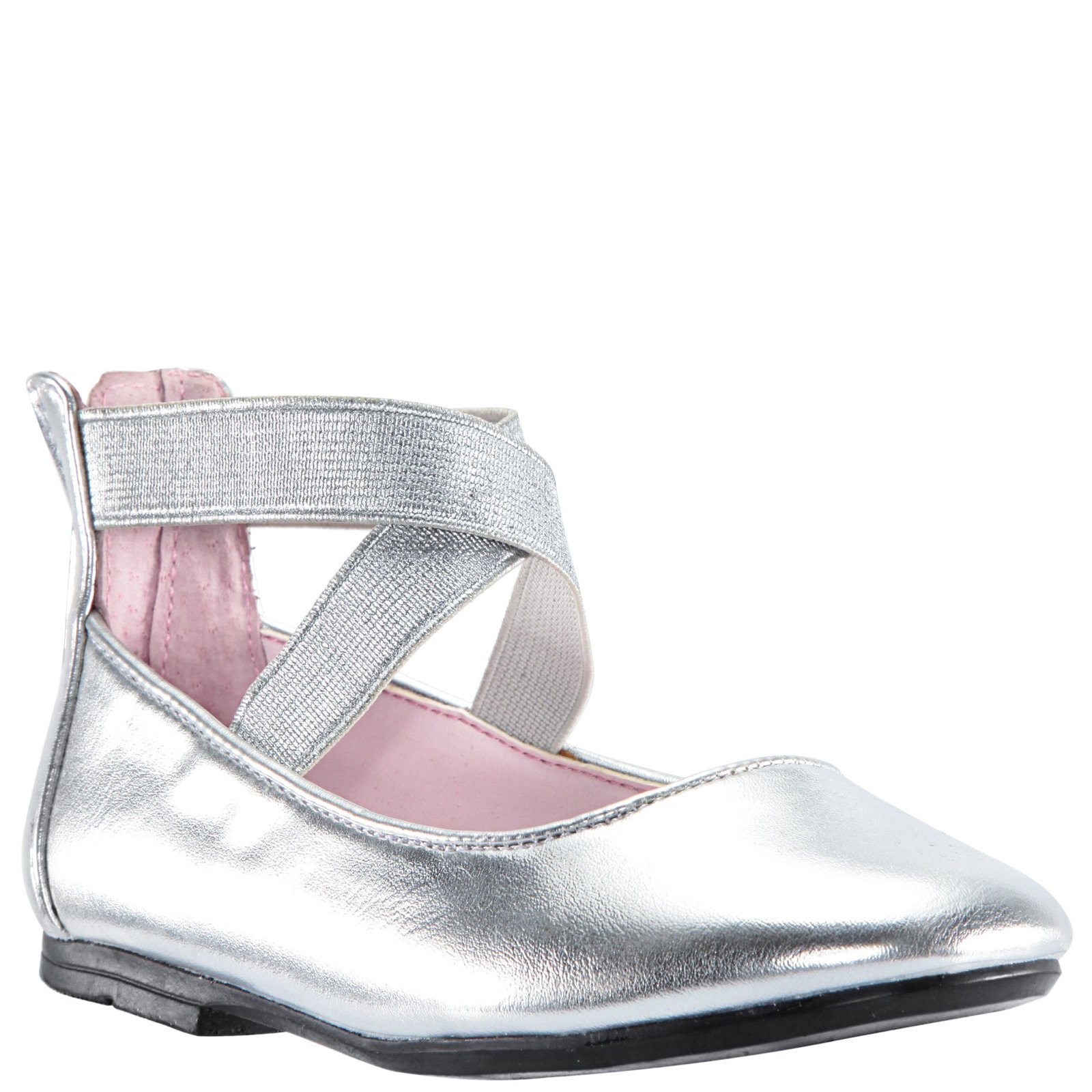 Nina Shoes Girls Marissa Silver Metallic