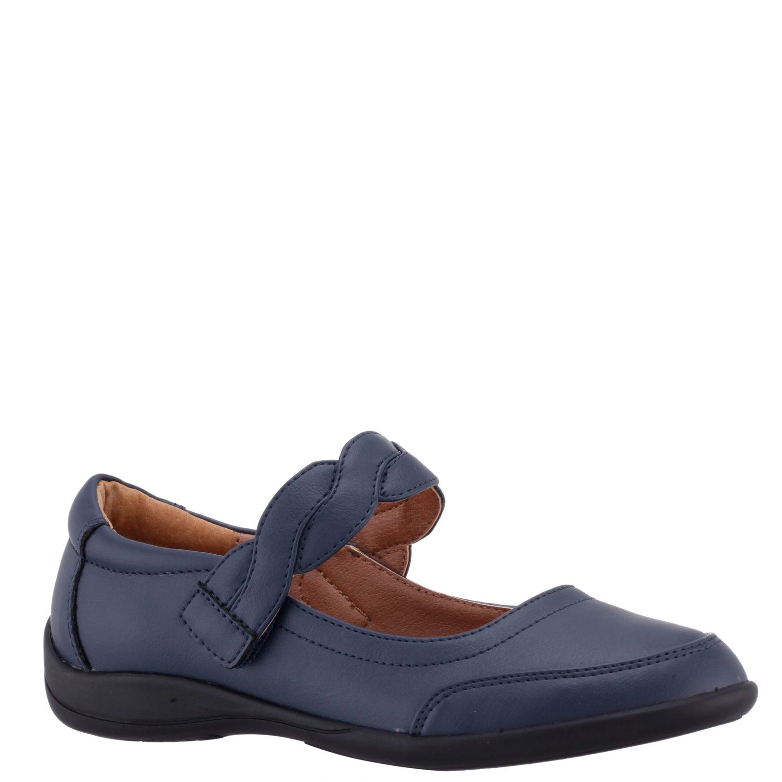 Nina Shoes Girls Marla Navy-Tumbled