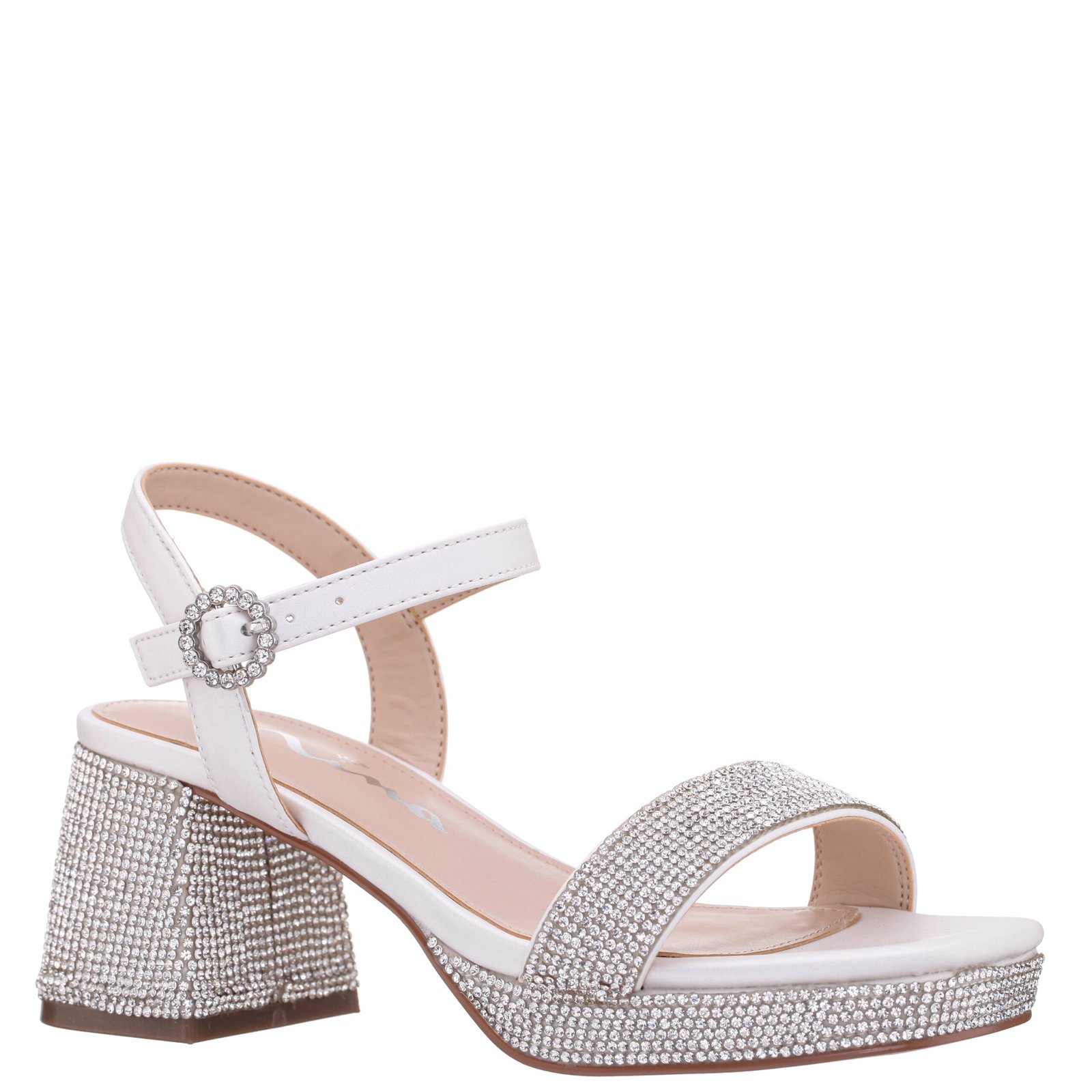 Nina Shoes Kids Marysol White Dress Sandal