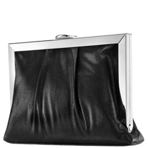 Nina Shoes Mckenzie Black Reflective Suedette