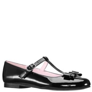 Nina Shoes Girls Merrilyn Black Patent