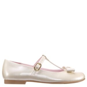 Nina Shoes Girls Merrilyn Ivory Patent