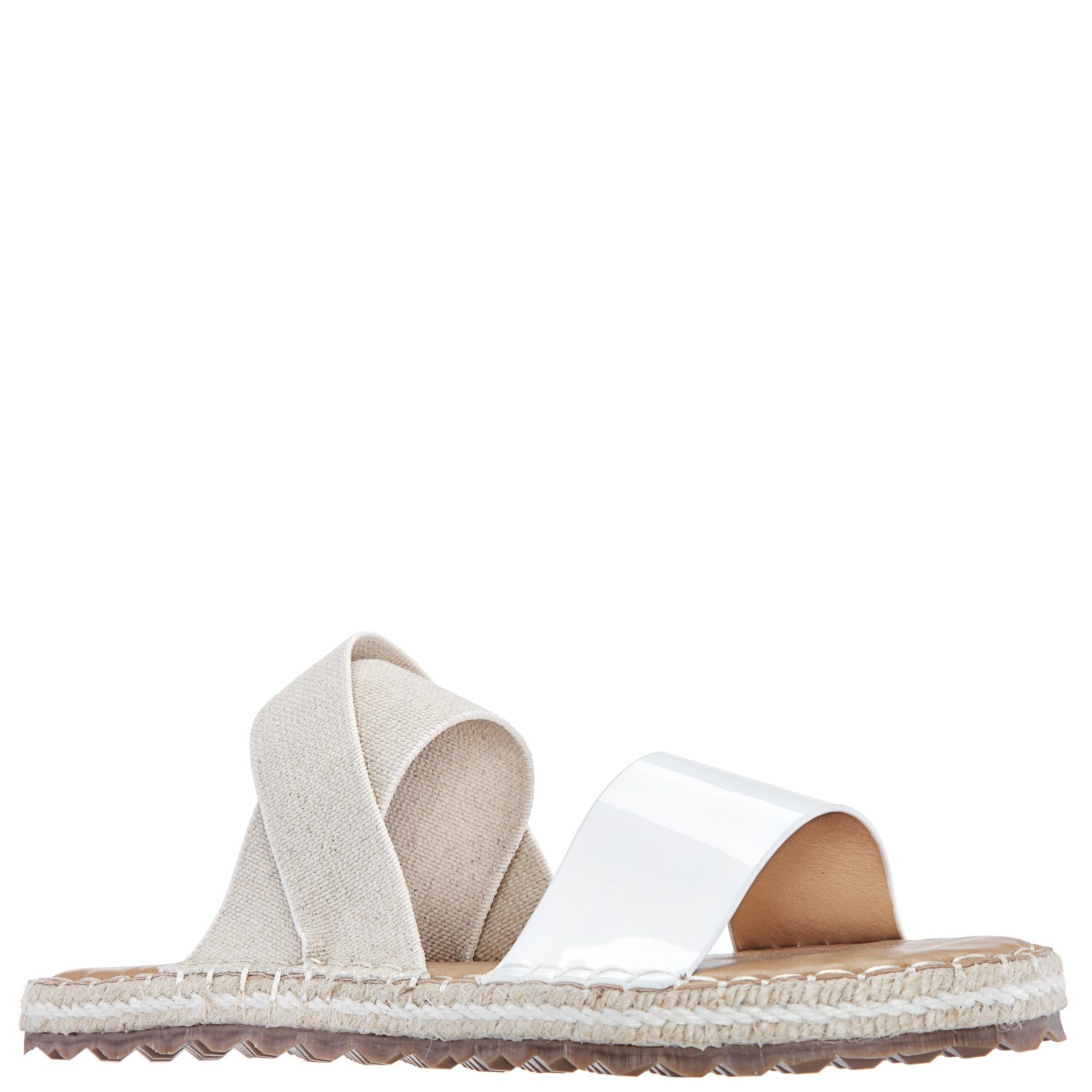 Nina Shoes Minx White Patent/Linen