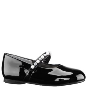Nina Shoes Girls Nataly Toddler-Black Patent