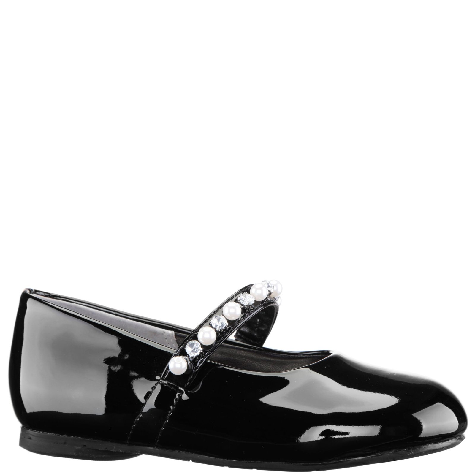 Nina Shoes Girls Nataly Toddler-Black Patent