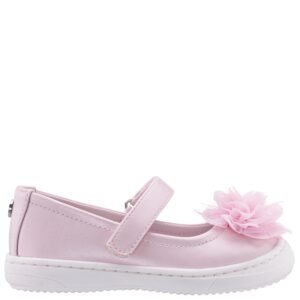 Nina Shoes Girls Natty Light Pink PEARLIZED Bump Toe Sneakers
