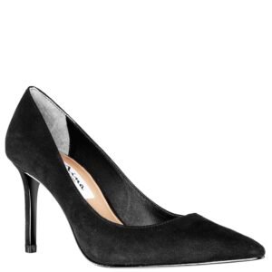 Nina Shoes Nina85 True Blacksuedette High-Heel Classic Pump