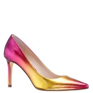 Nina Shoes Nina85 Wine Ombre Patent Leatherette High-Heel Classic Pump