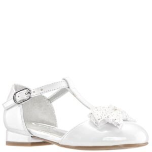 Nina Shoes Girls Noemy Toddler-White Patent