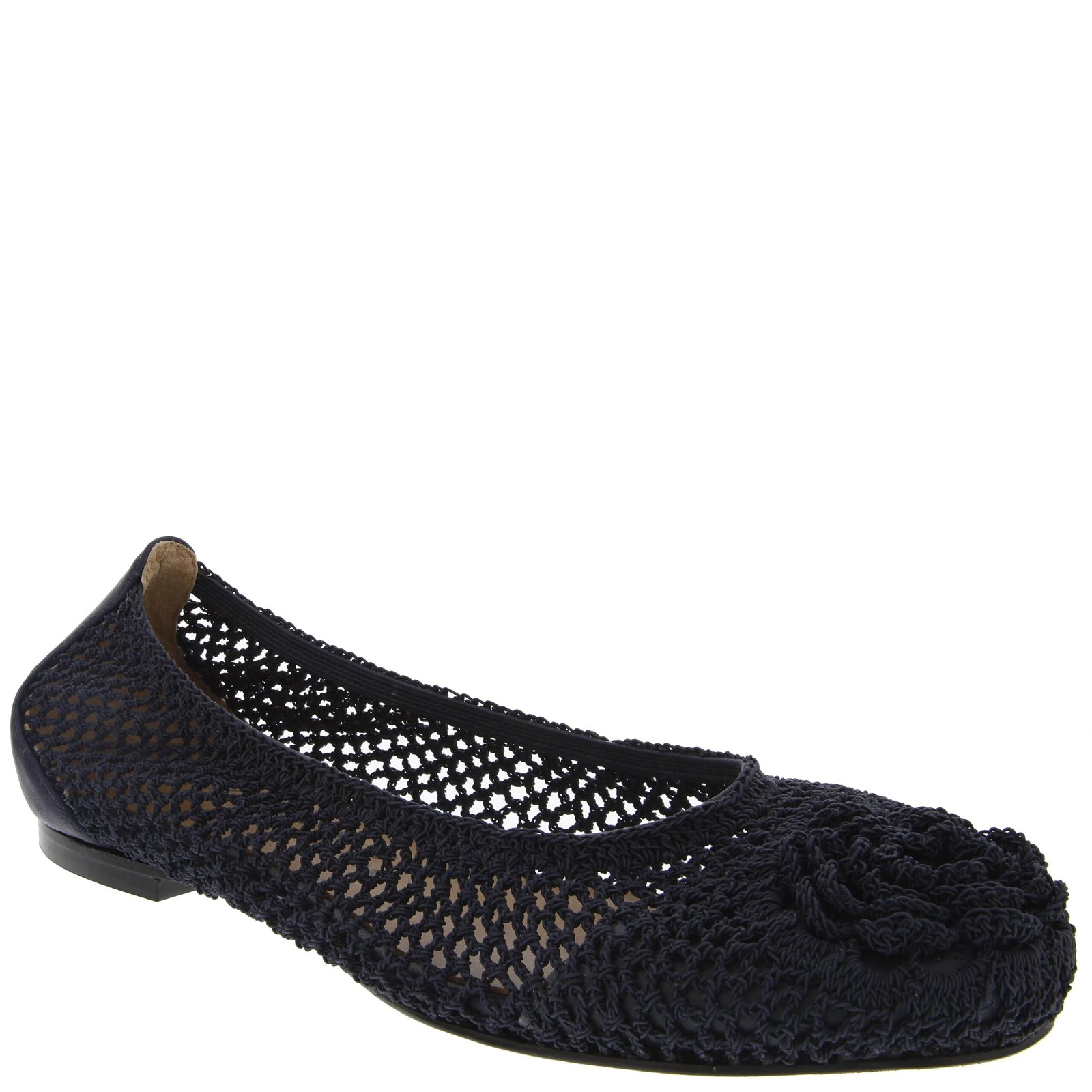 Nina Shoes Patricia Navy Stretch Elastic