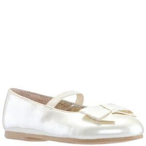Nina Shoes Girls Pegasus Toddler-Ivory Patent