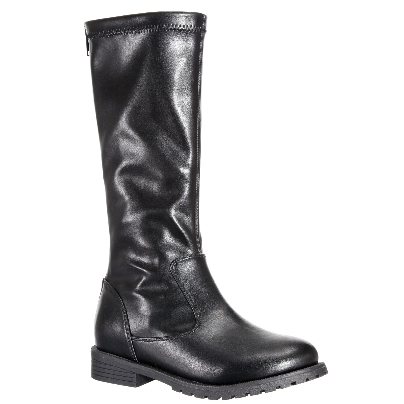 Nina Shoes Girls Pensee Black-Stretch Micro