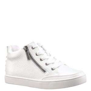 Nina Shoes Girls Phedra White-Faux Snake