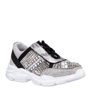 Nina Shoes Girls Pisces Pewter-Suede