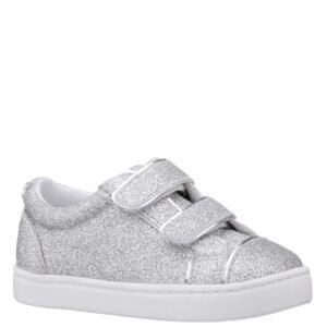 Nina Shoes Girls Portia Toddler-Silver-Glitter